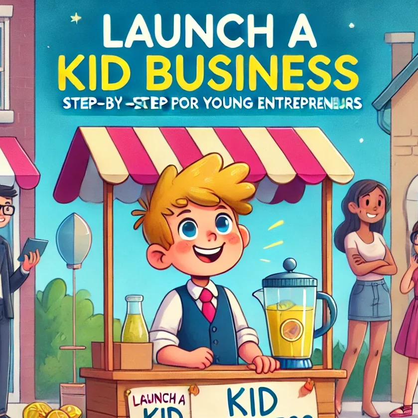 Launch a Kid Business: Step-by-Step for Young Entrepreneurs