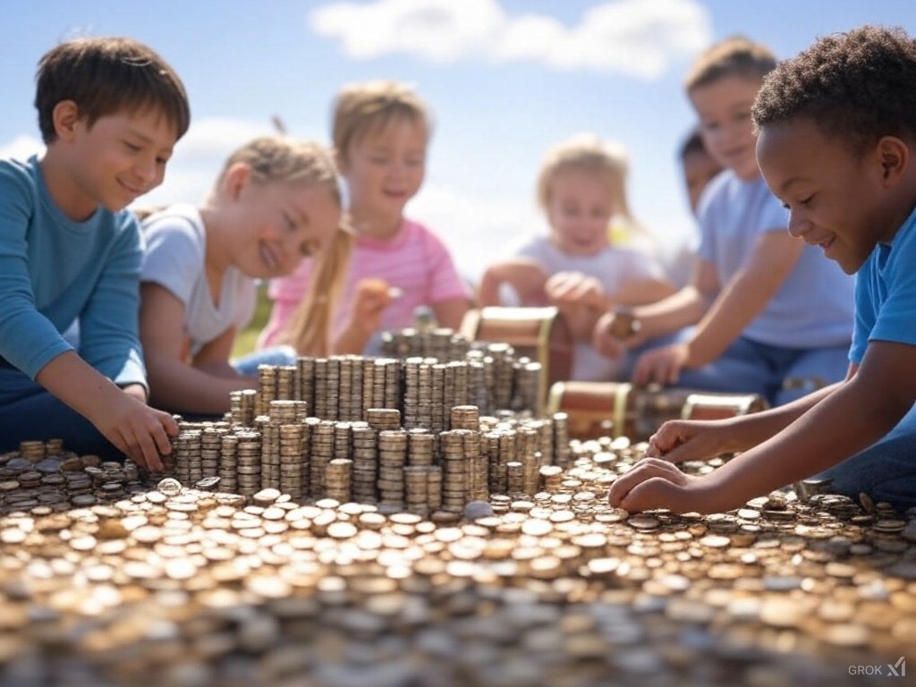 The Joy of Saving for Kids: How Kids Can Build a Financial Fortress with Fun